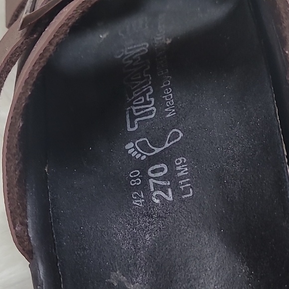 Birkenstock Unisex Brown Sandals - Picture 3 of 9